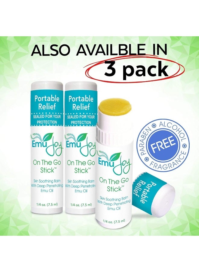 Emu Joy Mosquito Bite Relief - Bug Bite Itch Relief for Kids Baby & Adults - Anti Itch Treatment for Insect Bites Bee Stings Bed Bug Bites - All Natural On The Go Stick - Image 5